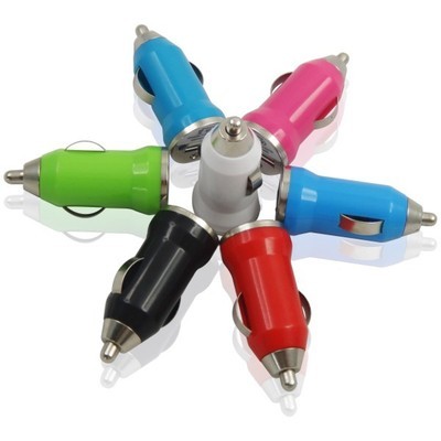 【大量批發(fā)子彈車充 , 多款彩色,多功能車充 1A】?jī)r(jià)格,廠家,圖片,車載逆變器/車載電源,深圳市添達(dá)瑞電子-馬可波羅網(wǎng)